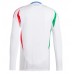 Maillot de foot Italie Extérieur vêtements Europe 2024 Manches Longues